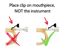 Load image into Gallery viewer, Original Brasstache - For Brass Instruments (select instrument)