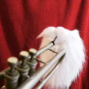 BRASSTACHE Clip-on Santa Beard for Select Instruments